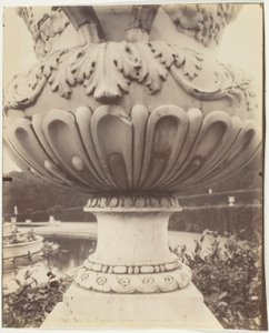 Versailles, váza od Jean Eugène Auguste Atget