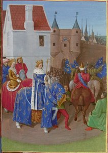 Vstup Jana II. dobrého od Jean Fouquet