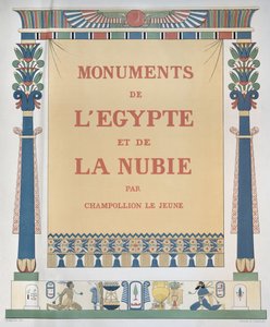 Frontispis k "Monuments de l