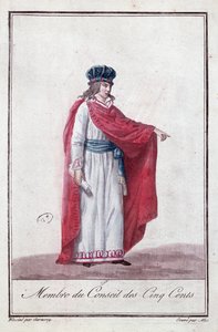 Člen rady pěti set během období ředitelství, 1795-99 od Jean Francois Garneray