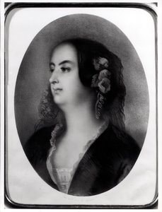Madame Hanska (1801-82) rytý Emile Lassalle (1813-71) (litografie)