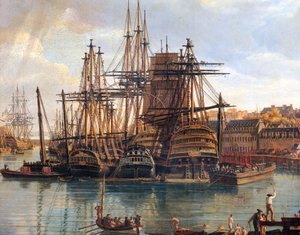 Brestský přístav od Jean-Francois Hue