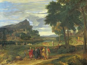 Šlechtic z Kafarnaum, asi 1670 (olej na plátně)