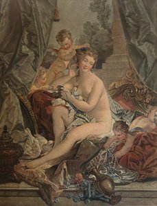 The Toilet Of Venus, Venus Bathing, 1783, 1913 od Jean Francois Janinet