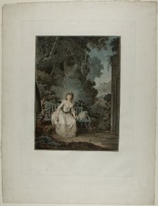 Madame Dugazon v opeře „Nina, ou La folle par amour“ (Nina aneb Žena poblázněná láskou) od Jean Francois Janinet