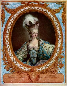 Marie Antoinetta 1755-1793, královna choť francouzského krále Ludvíka XVI., 1777-1931.