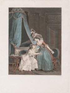 The Indiscretion, 1788. od Jean Francois Janinet