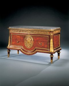 Komoda Ludvíka XVI., kolem roku 1764 od Jean Francois Leleu