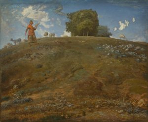 V Auvergne od Jean-Francois Millet