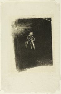 Muž odpočívající na svém rýči od Jean-Francois Millet