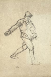 Studie na "Rozsévač" od Jean Francois Millet