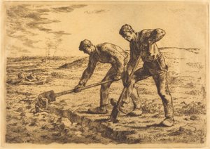 Diggers (Les becheurs) od Jean Francois Millet