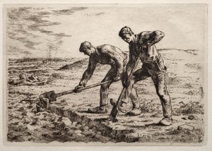 Diggers od Jean Francois Millet