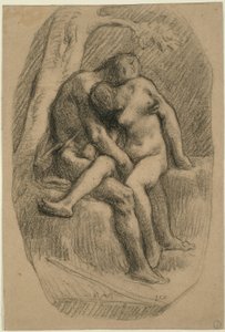 Milenci od Jean Francois Millet