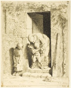 Mateřská opatrnost od Jean-Francois Millet