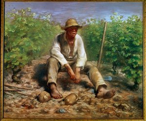 Vinař Obraz Jean Francois Millet (1814-1875) 19. století Haag. Rijksmuseum od Jean Francois Millet