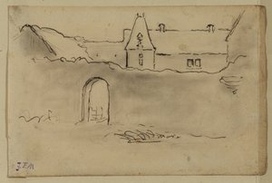 Ansicht eines Schlosses