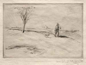 Le Chameau. od Jean Francois Raffaelli
