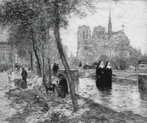 Panny Marie Pařížské, 189095. od Jean Francois Raffaelli