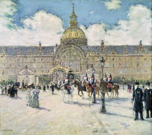 Hotel des Invalides od Jean Francois Raffaelli