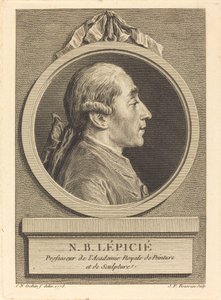 N.B. Lepicie od Jean Francois Rousseau after Charles Nicolas Cochin II
