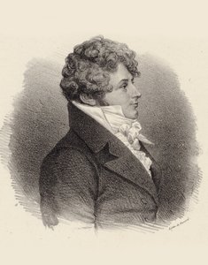 Portrét pianisty a skladatele Daniela Steibelta 1765-1823, 1834. od Jean François Benard