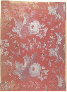 Design pro vzorované hedvábí, ca. 1780-1825. od Jean François Bony.