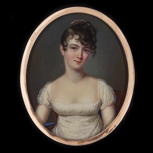 Portrét Madame Récamier, narozená Julie Bernard 1777-1849, asi 1805. od Jean-François Gérard Fontallard