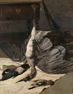 Zátiší s Heronem, 1867 od Jean Frederic Bazille