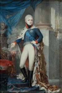 Portrét císaře Alexandra I. 1777-1825, počátek 19. století od Jean Gerin