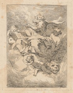 Svatý Marek od Jean Honoré Fragonard after Giovanni Lanfranco