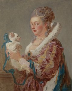 Žena se psem, ca. 1769. od Jean Honore Fragonard