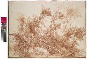 Laube mit zwei Kindern