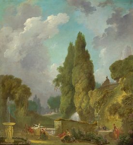 Hra na slepou bábu od Jean Honore Fragonard