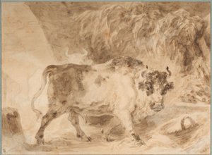 Býk z římské Kampaně od Jean Honore Fragonard