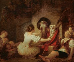 Bildung ist alles, ca. 1780 von Jean Honore Fragonard