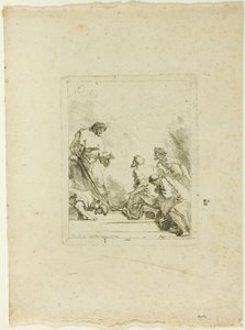 Ustanovení eucharistie od Jean Honore Fragonard