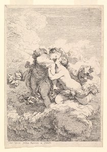 Mytologická scéna, možná Diana Seducing Callisto, ca. 1764. od Jean Honore Fragonard