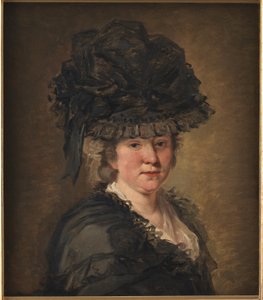 Portrét dámy od Jean-Honore Fragonard