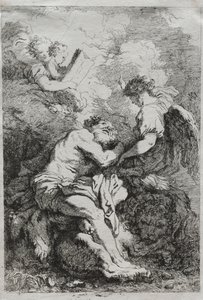 Svatý Jeroným. od Jean Honore Fragonard
