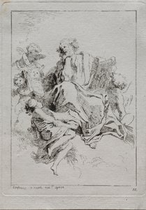 Svatý Lukáš od Jean Honore Fragonard