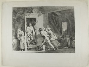 Skříň od Jean-Honore Fragonard