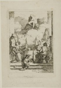 Svátek Antonína a Kleopatry od Jean Honore Fragonard