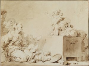 Der kleine Prediger von Jean Honore Fragonard