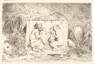 Satyrova rodina od Jean Honore Fragonard