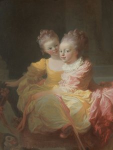 Dvě sestry, ca. 1769-70. od Jean Honore Fragonard