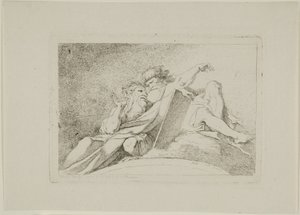 Dva proroci od Jean Honore Fragonard