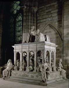 Hrobka Ludvíka XII. (1462-1515) a Anny Bretaňské (1477-1514) (mramor)