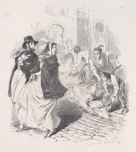 Jen všude jsou vodovodní kohoutky, konve jakéhokoli tvaru, lopaty a hrnce jakékoli velikosti..., 1843.