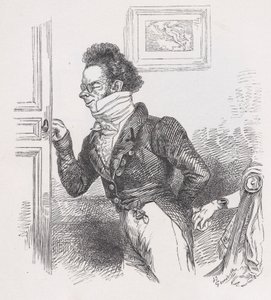 Robin, přítel z The Complete Works of Béranger, 1836. od Jean Ignace Isidore Gérard